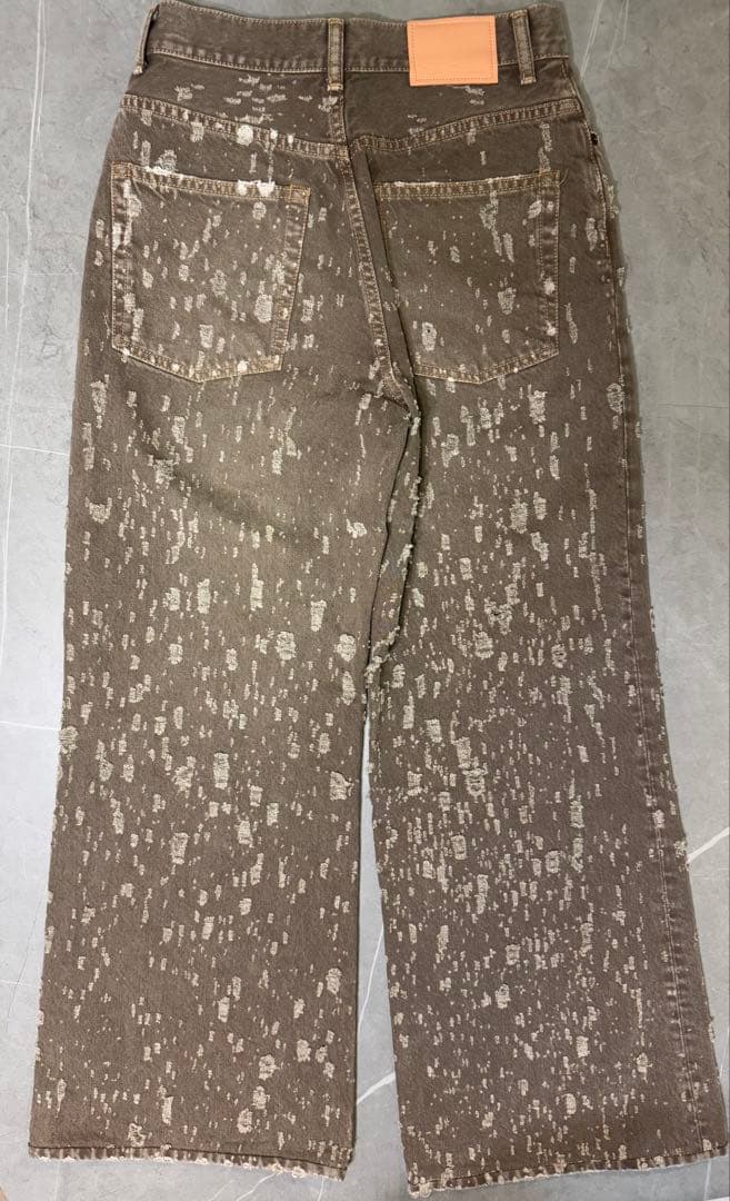 【完売品】Acne Studios 2022 Moth Brown Denim
