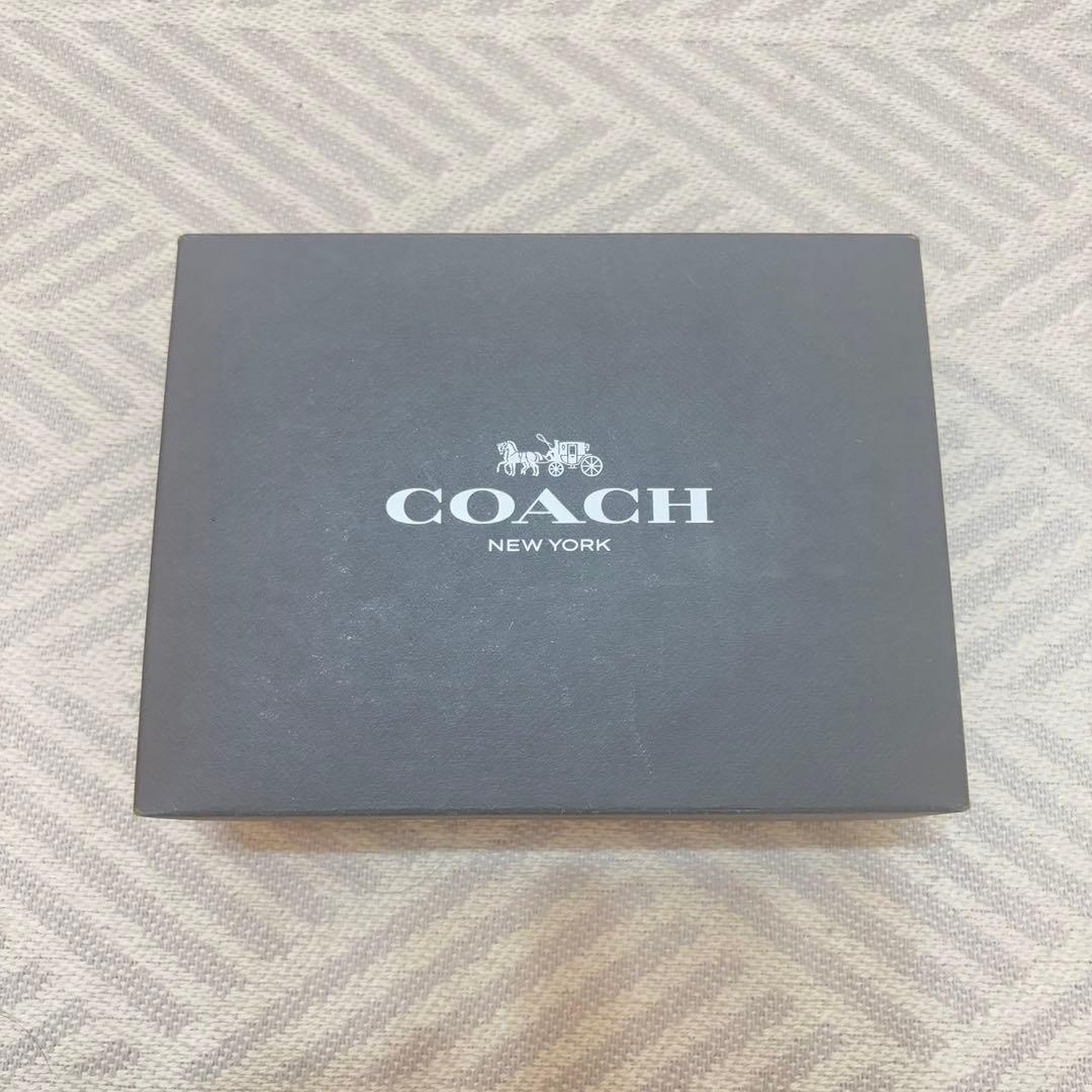 耀*ん様 【新品】COACH ミニ キャンバス トライフォールド ウォレット