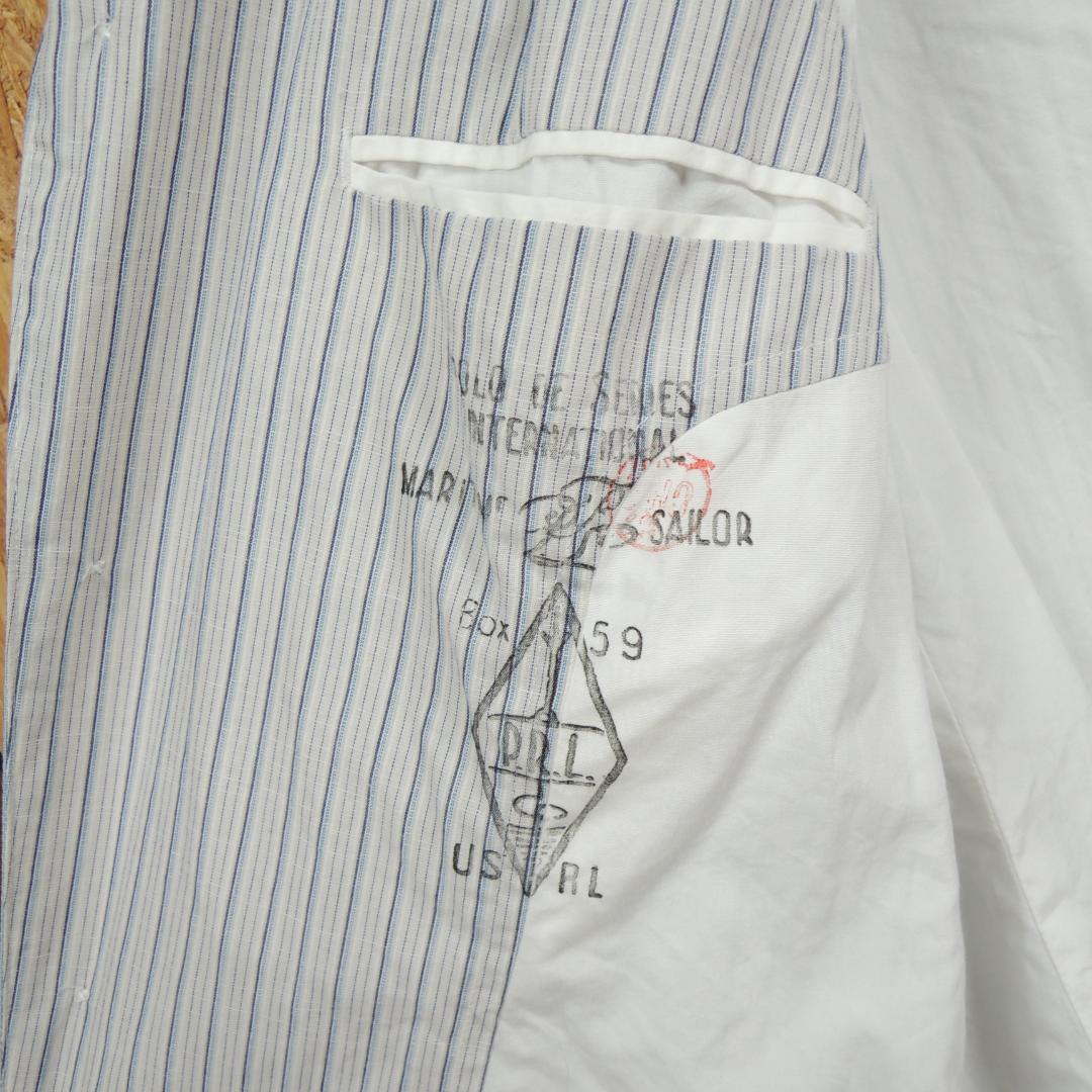 ポロ　ラルフローレン 春夏　サマー　ジャケット L ストライプ　POLO　美品