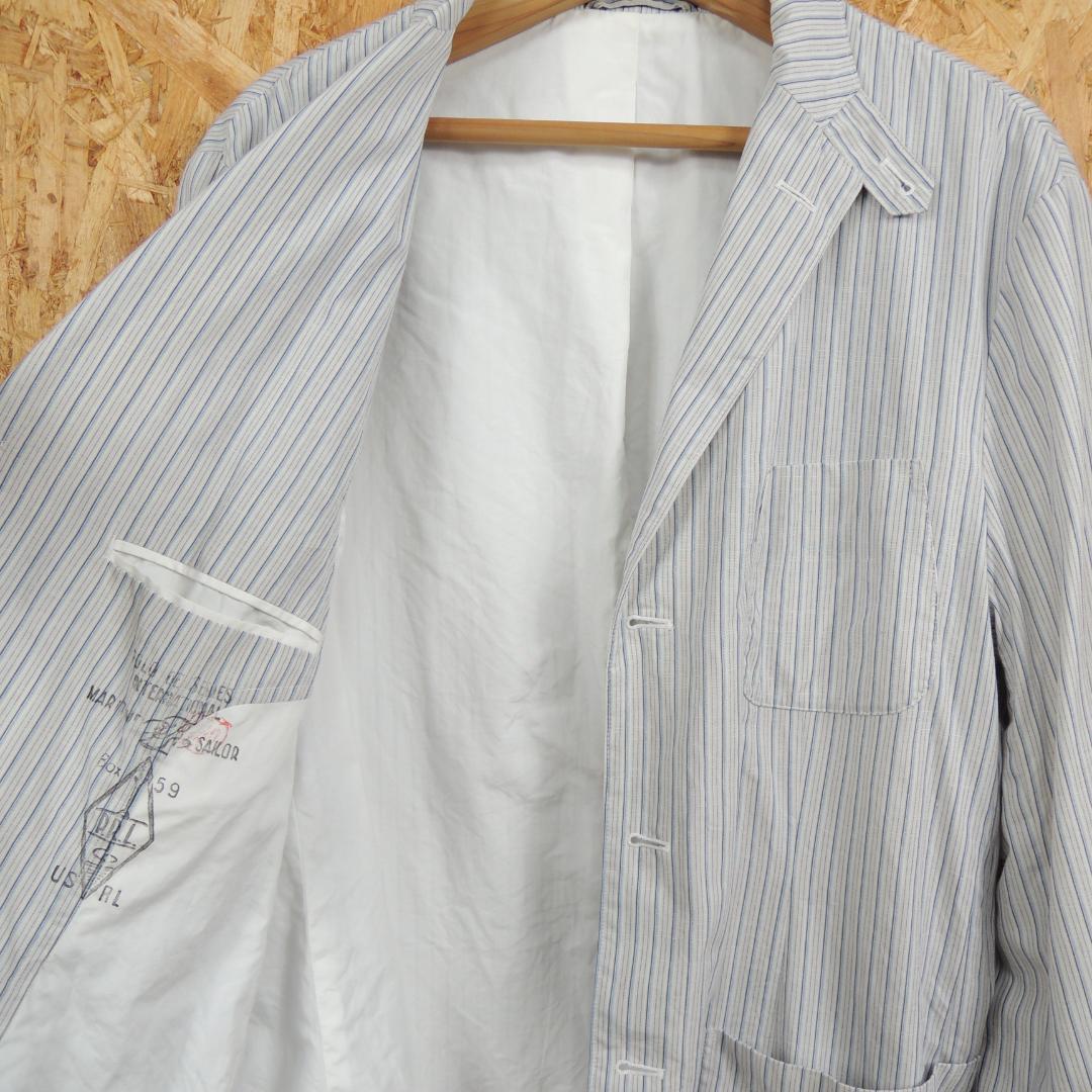 ポロ　ラルフローレン 春夏　サマー　ジャケット L ストライプ　POLO　美品