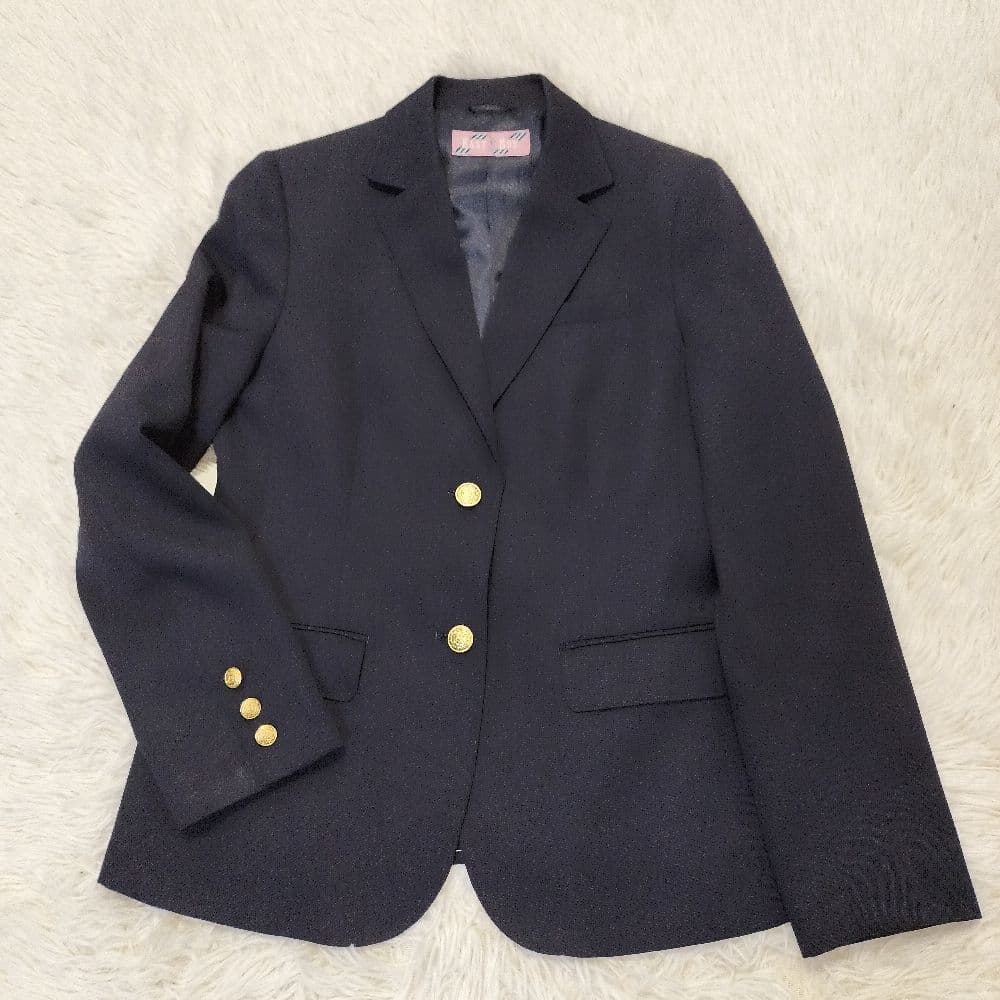 ✨️美品 ✨️EAST BOY 金ボタン 紺ブレザー 9号