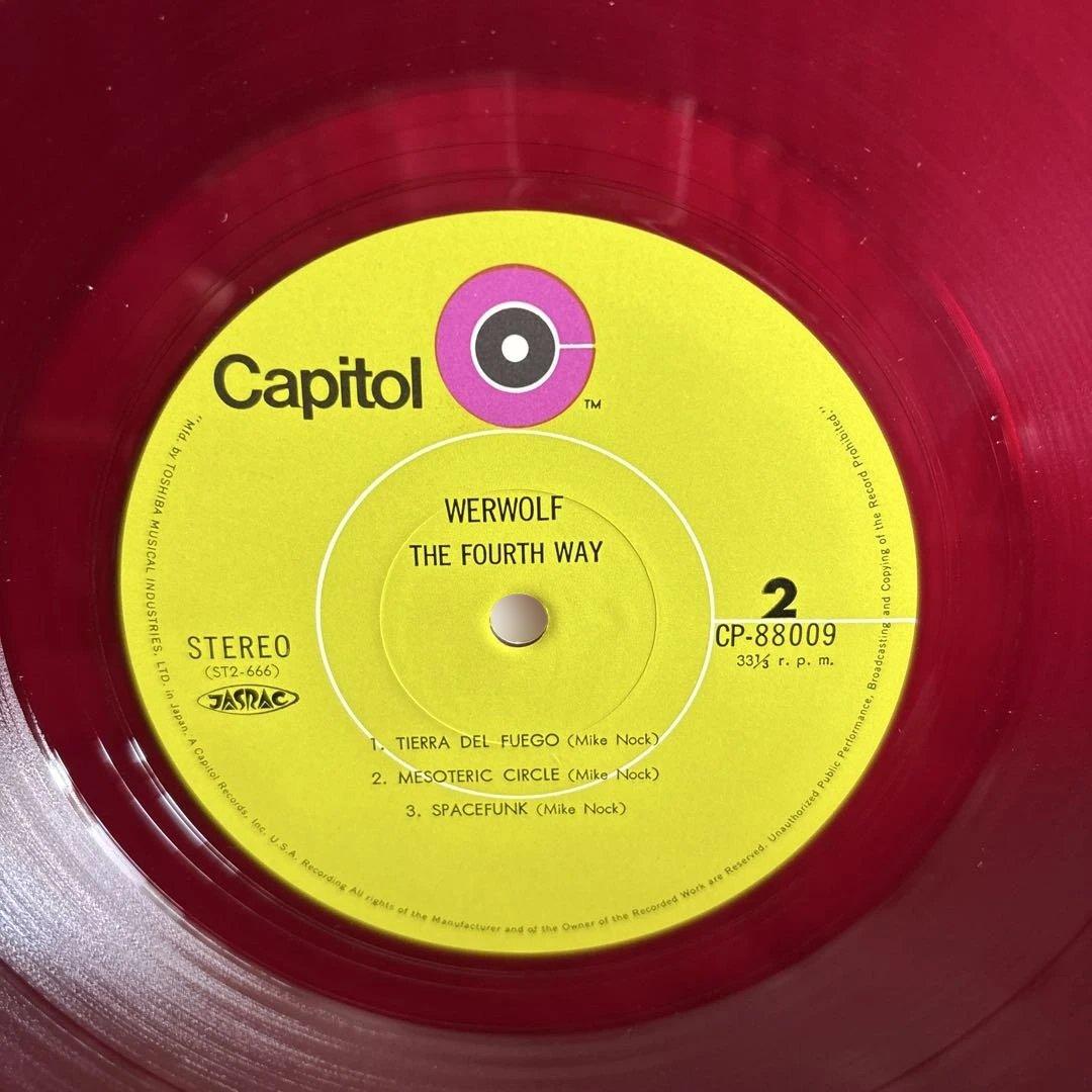 LPレコード赤盤モントルーのTHE FOURTH WAY “ WERWOLF “
