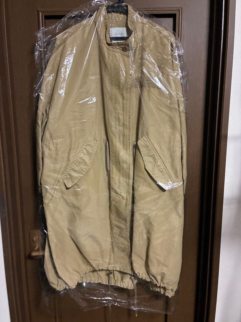 argue◆cotton nylon m-65 half coat argue