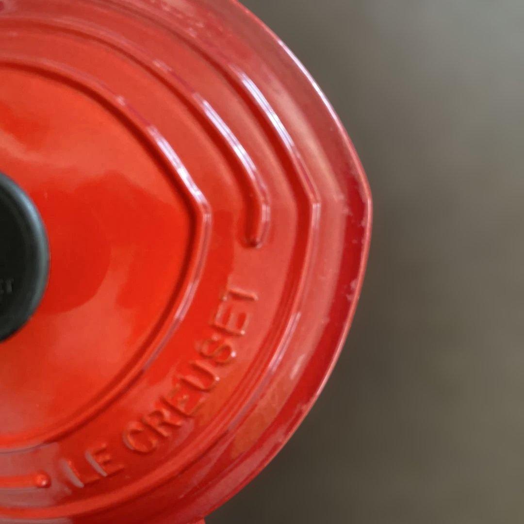 LE CREUSET ハート型鍋 レッド　ダムール&ハート型ココット　グリーン