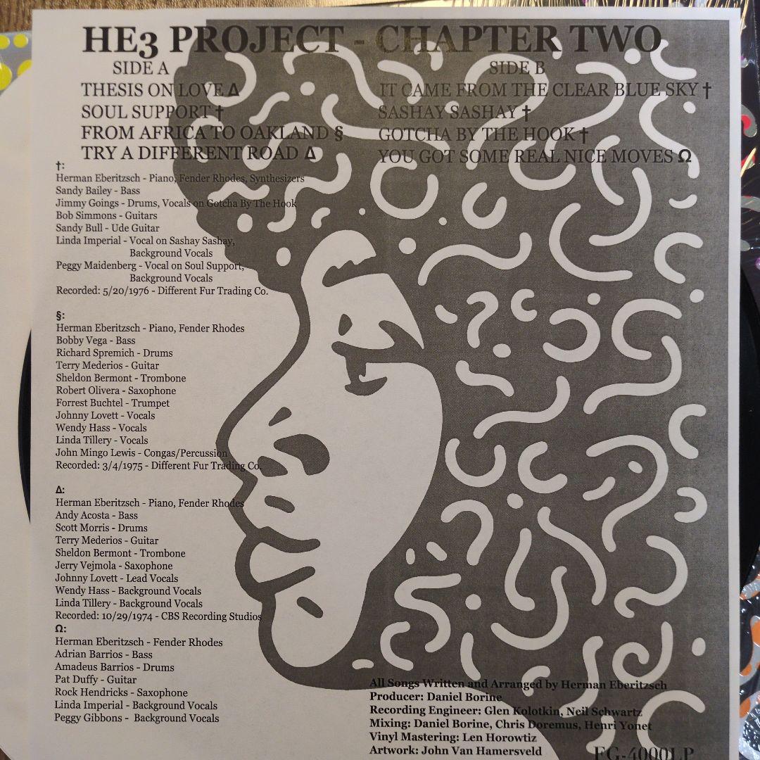 洋楽 HE3 Project/Chapter Two LP