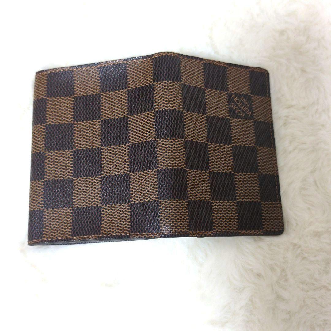 【未使用】 LOUIS VUITTON 　ダミエ 名刺入れ　箱付き　ブラウン