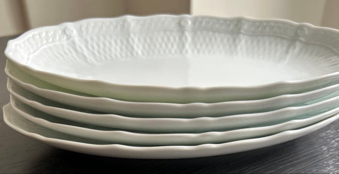 ノリタケ　シェールブラン　オバール皿　27cm