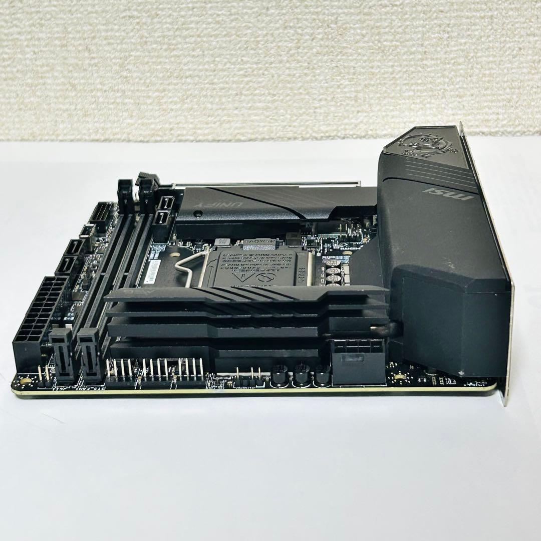 MSi LGA1200 ハイエンドマザーボード MEG Z490i UNIFY
