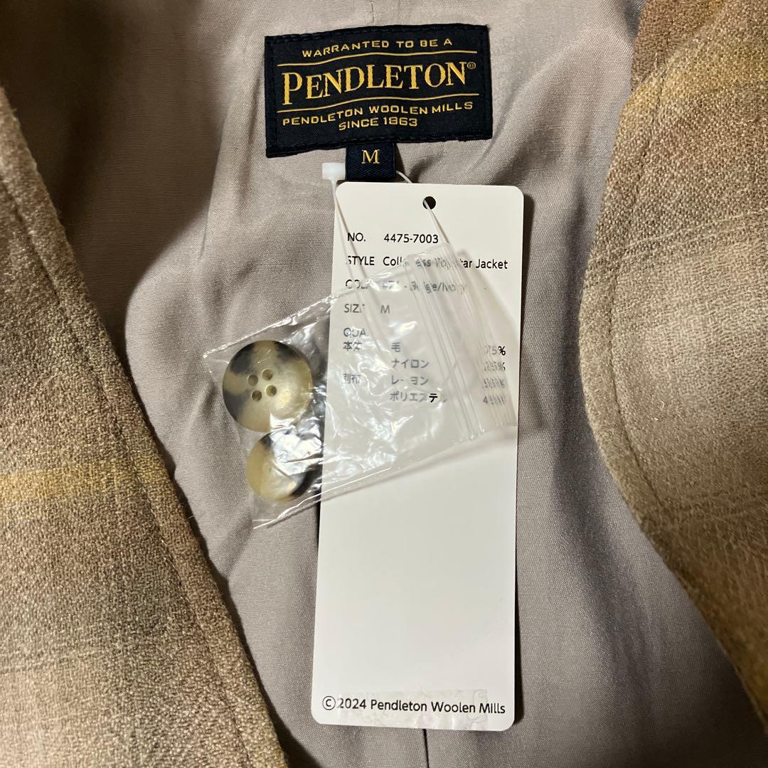 新品未使用　Pendleton テーラードジャケット Mサイズ