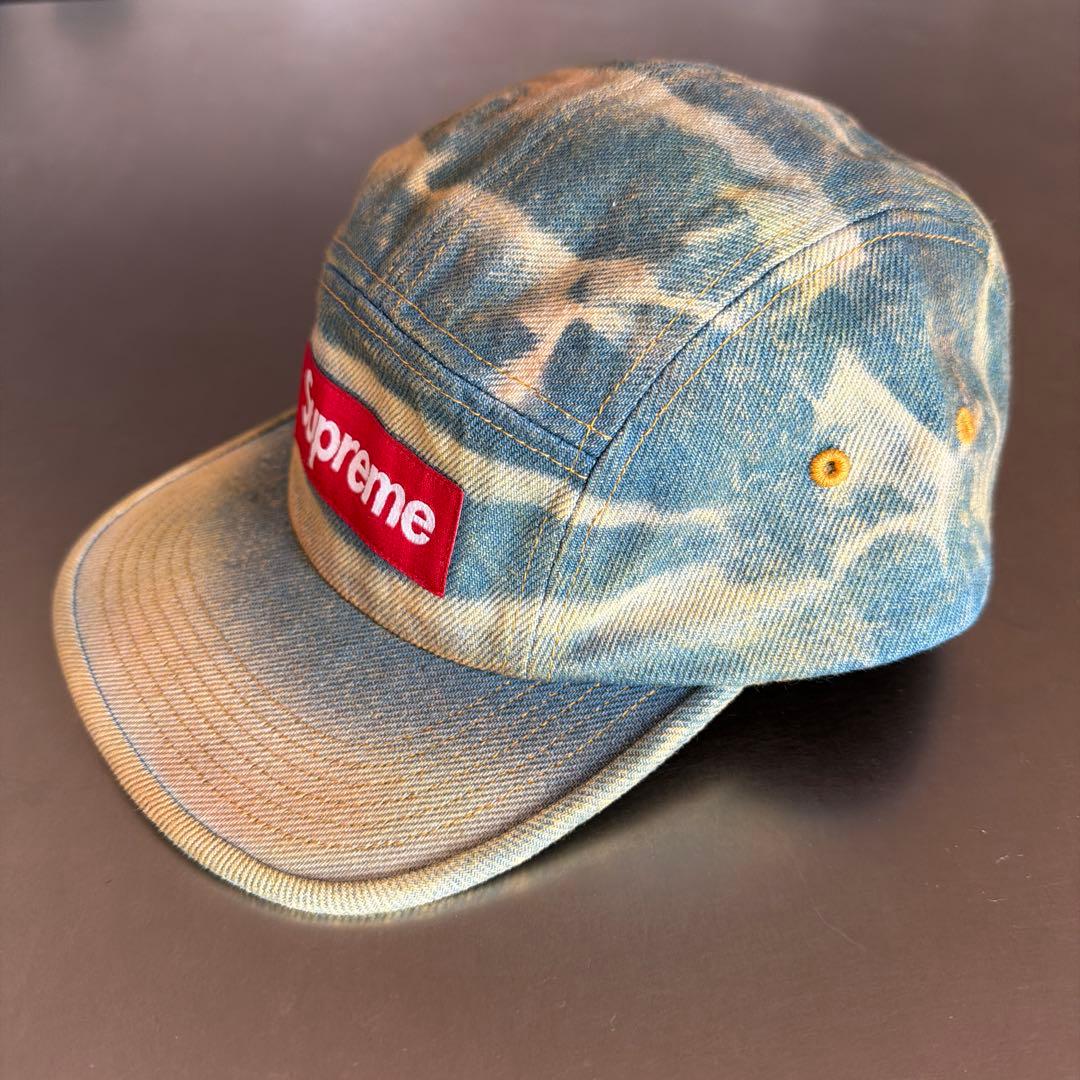 【新品未使用】Supreme Denim Camp Cap - Blue