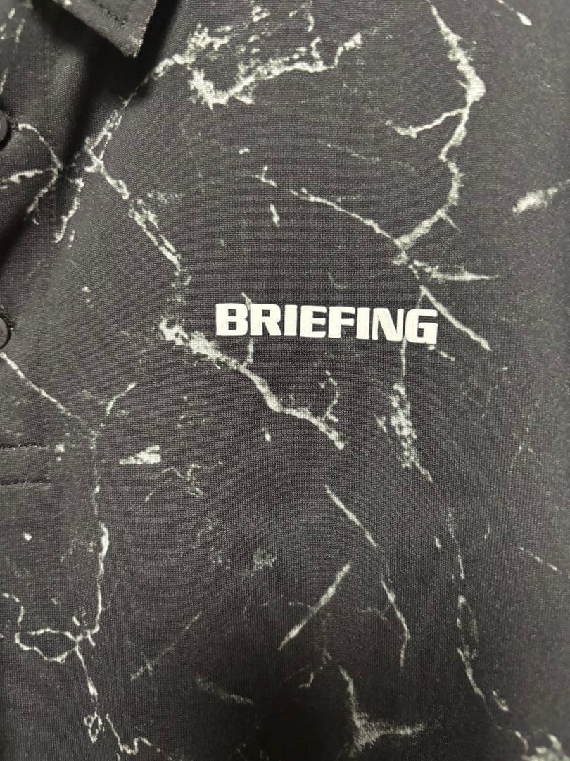 BRIEFING マーブル模様 シャツ XL