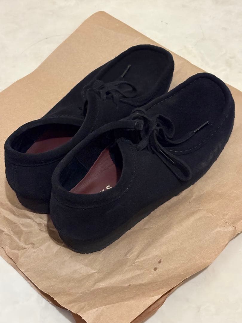 Clarks オリジナル　ワラビー　黒