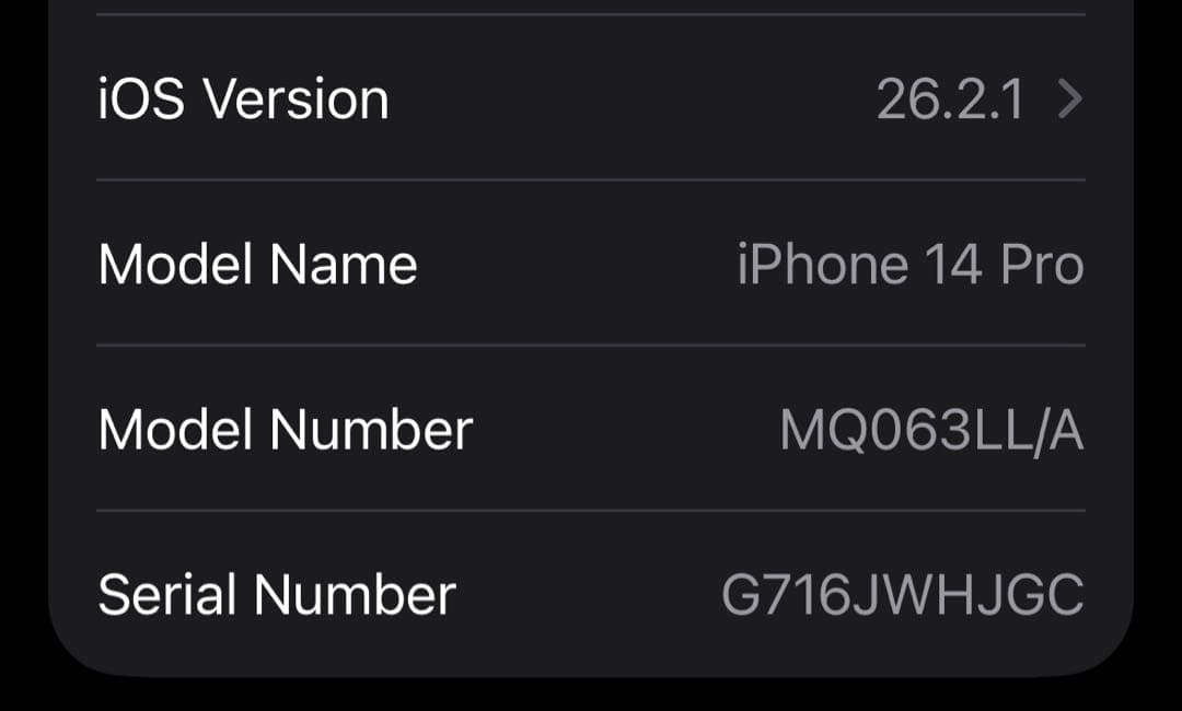 Apple iPhone 14 Pro ゴールド