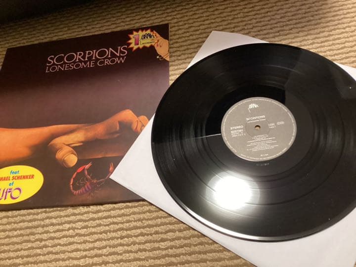 SCORPIONS lonesome crow LP スコーピオンズ