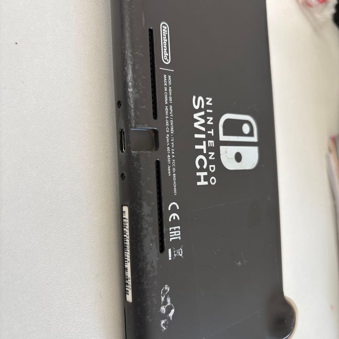 Nintendo Switch Lite グレー 本体のみ ジャンク品