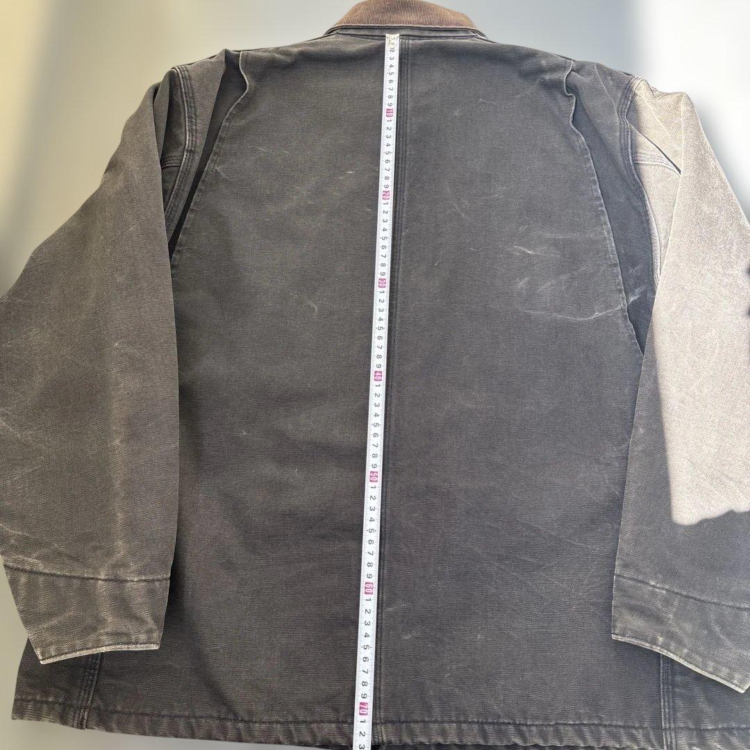 90s USA製 carhartt ミシガンチョアコート ブラック large