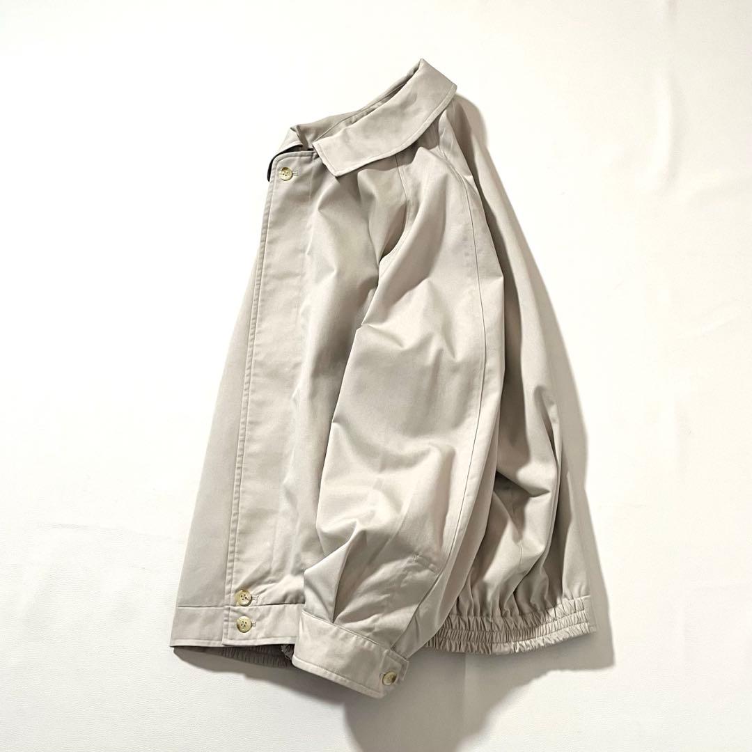 【90s・英国製】バーバリー　スイングトップ　ジャケット　裏地ノバチェック　XL