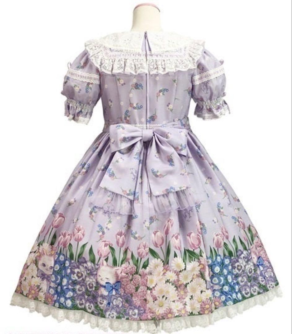 え*ー様 Flower kitten ワンピース ラベンダー Angelic P