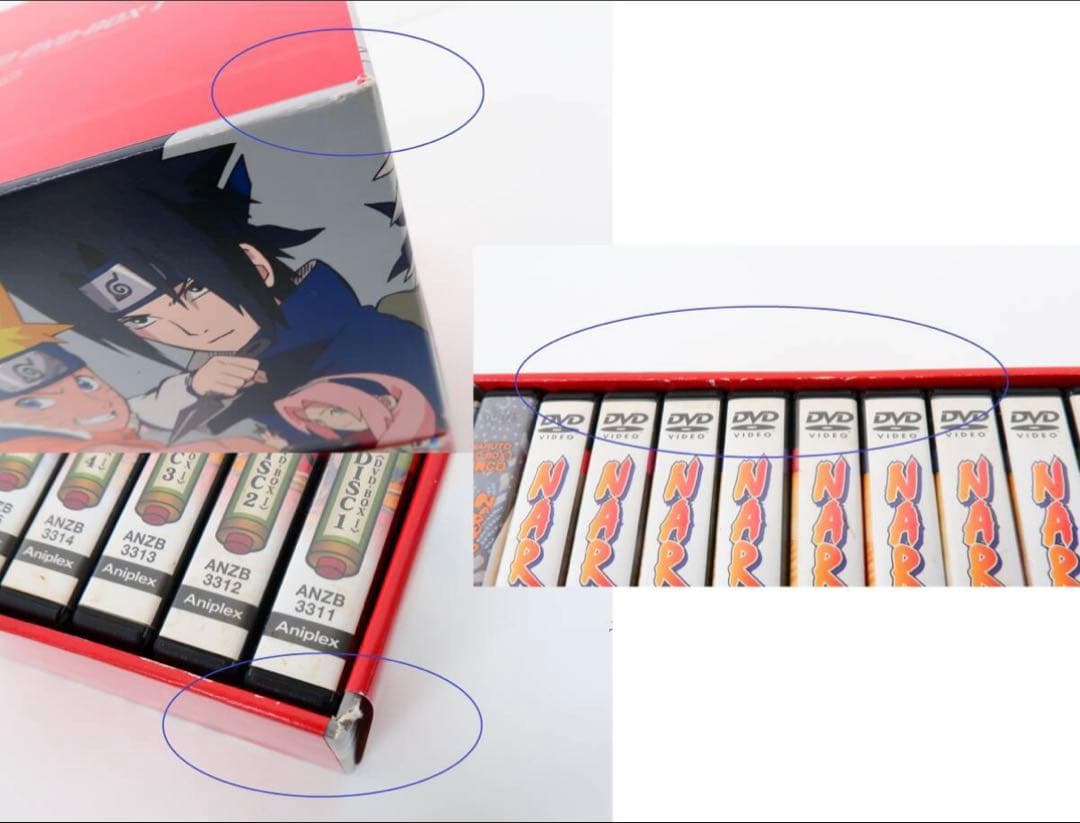 3BOXセット NARUTO DVD BOX I 、II、III ナルト