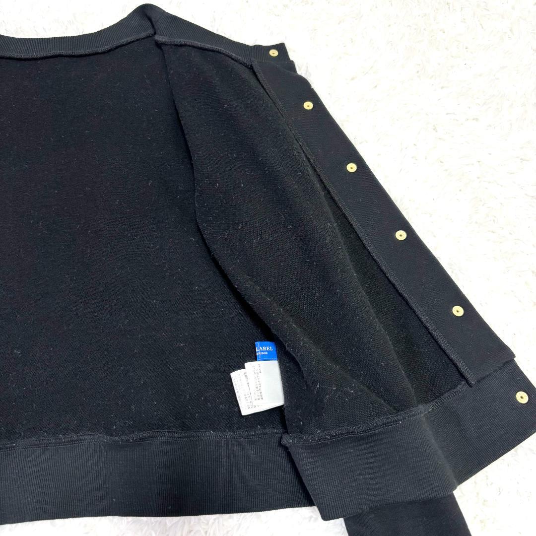 ブルーレーベルクレストブリッジ 金ボタン チェック カーディガン