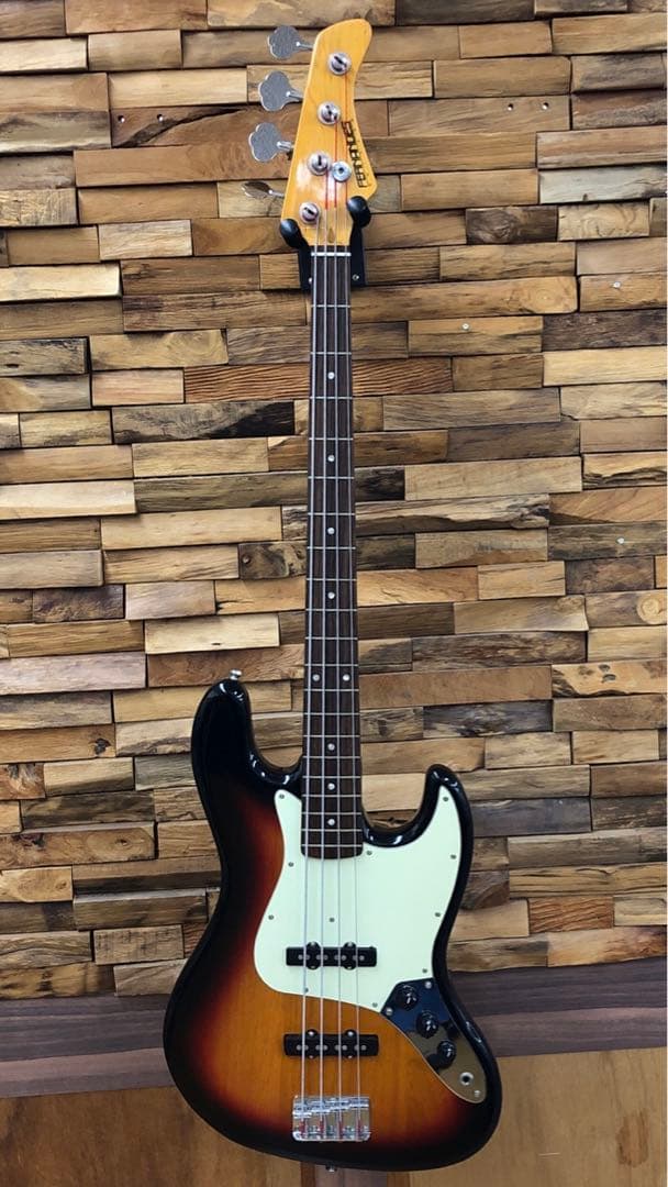 FERNANDES RJB-380 ジャズベース サンバースト ソフトケース付