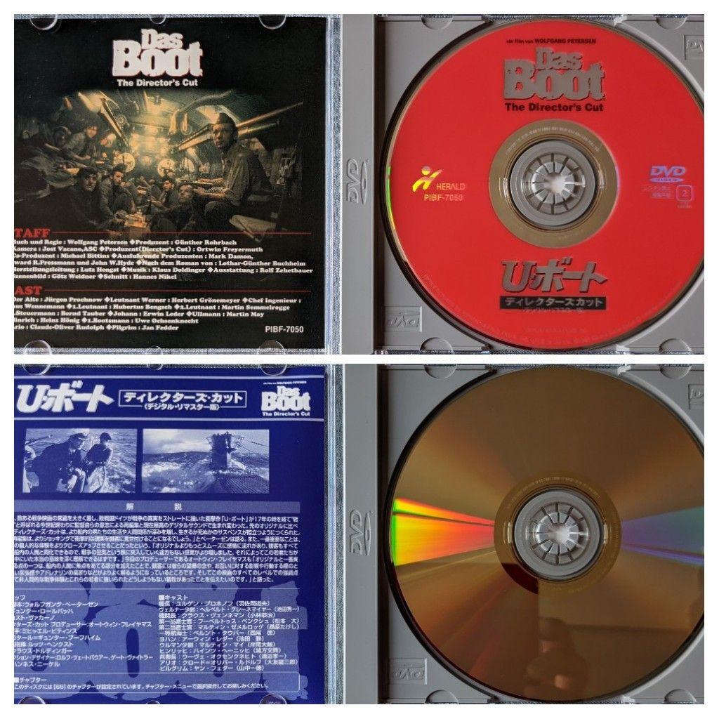 Uボート完全版DVD✚サントラLP✚LDTV完全版貴重解説書付化粧箱の3点セット