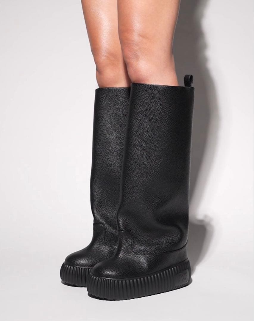 靴 YELLO FLAT TIRE LIFTED TALL BOOTS
