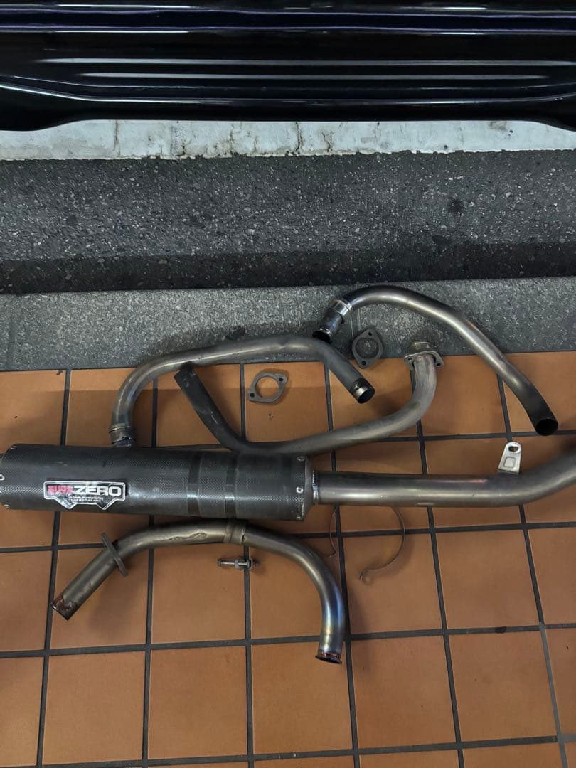 cb400 nc31マフラー　モリワキゼロ