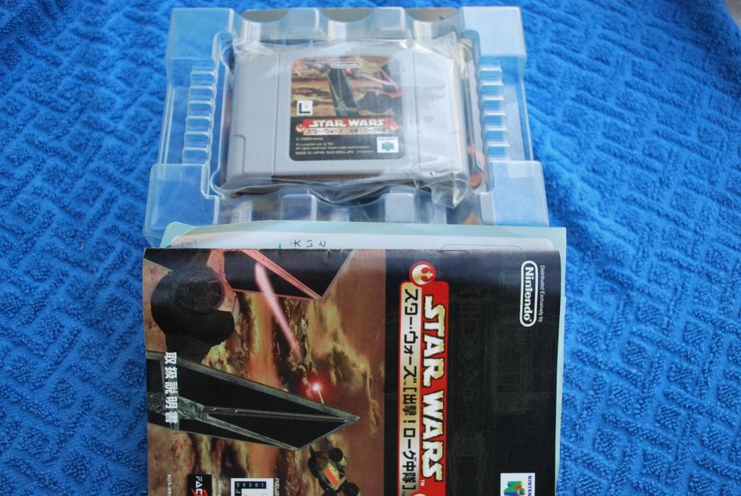 NINTENDO64ソフト中古動作品「スターウォーズ」の出品です。