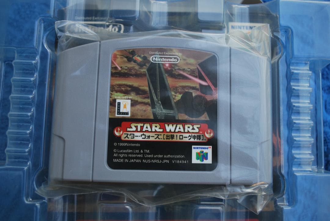 NINTENDO64ソフト中古動作品「スターウォーズ」の出品です。