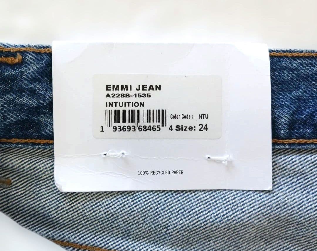 【新品タグ付】Plage取り扱い　AGOLDE　EMMI JEAN　24サイズ