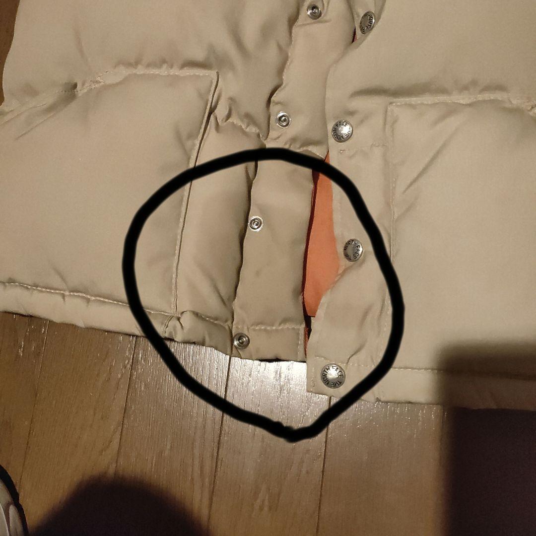 THE NORTH FACE ダウンベスト S ベージュ