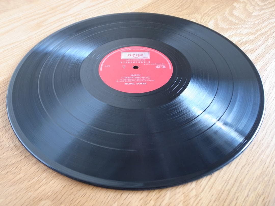 MICHAEL GARRICK / TROPPO UK盤 LP