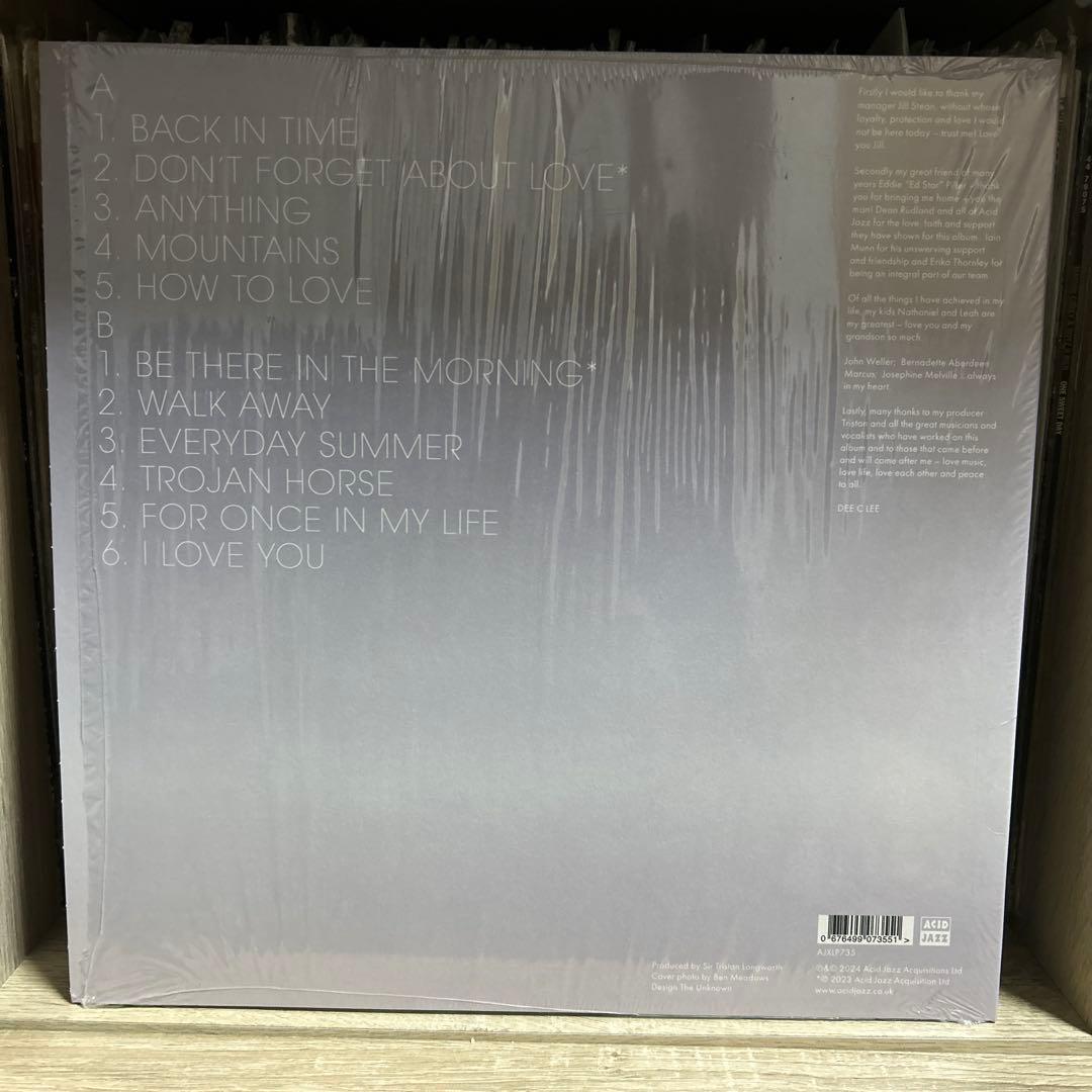 Dee C Lee Just Something レコード