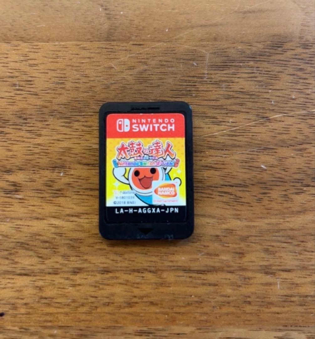 太鼓の達人switchバージョンソフト ＆ タタコン 2点セット