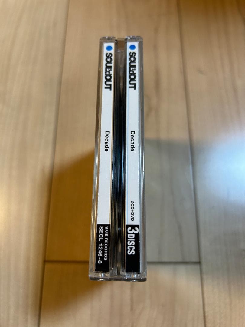【帯付き・盤面良好・初回生産限定盤】SOUL'd OUT【Decade】
