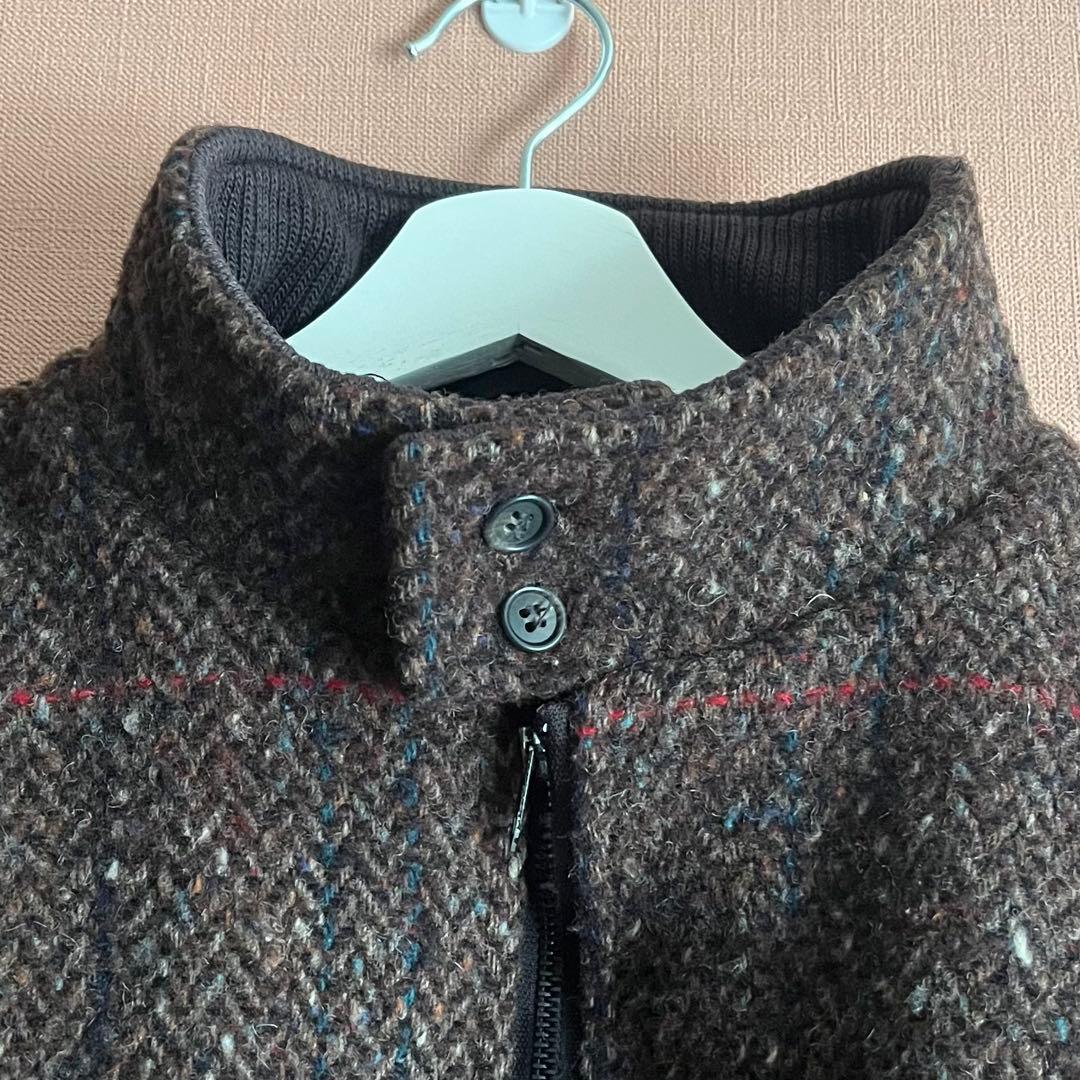 ジャケット・アウター 80s Eddie Bauer TWEED HARRINGTON JACKET