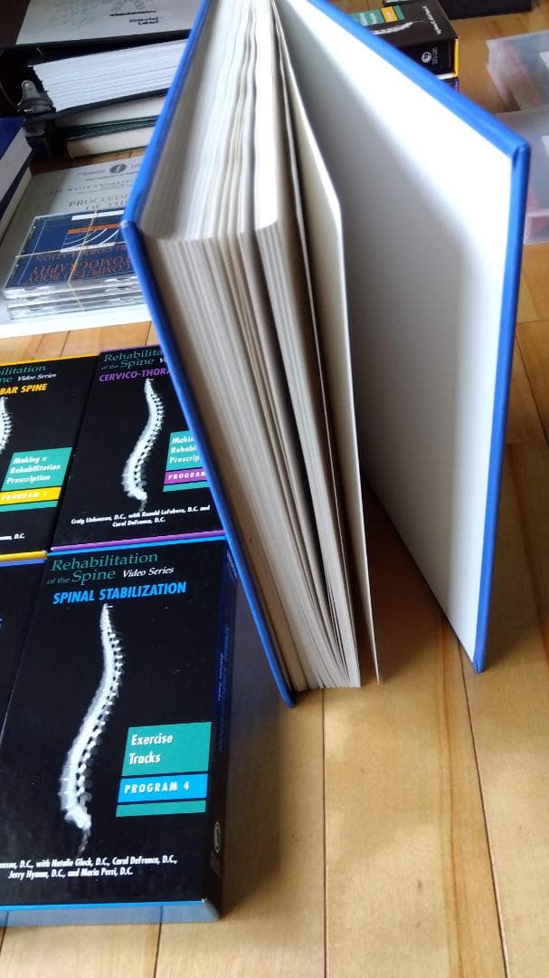 原書Rehabilitation of Spine LiebensonVHS4巻