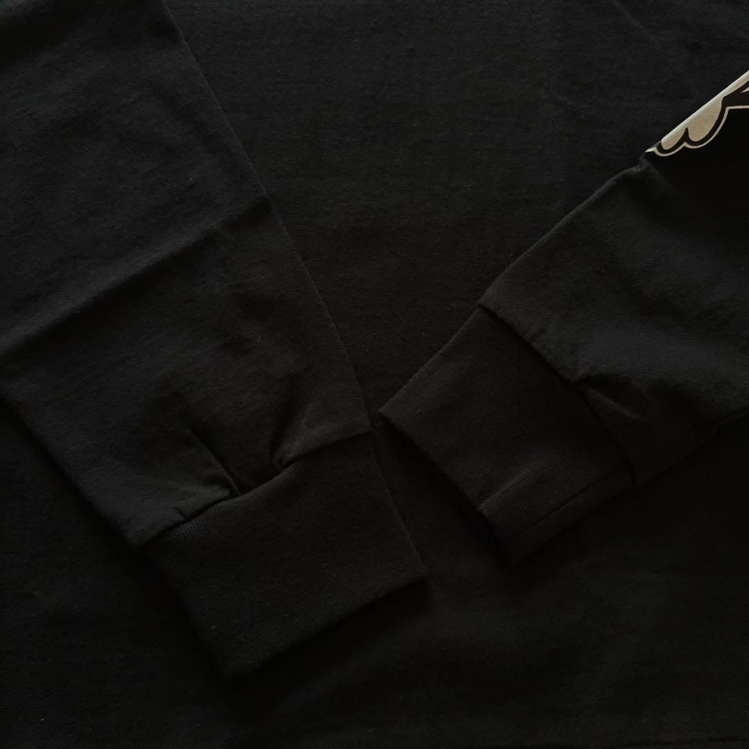 HUMAN MADE×VERDYロングスリーブTシャツ ブラック　I007