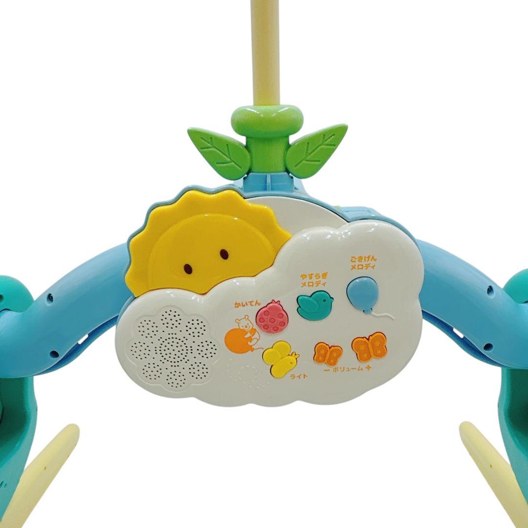 【極美品】 くまのぷーさん えらべる回転6way ジムにへんしんメリー