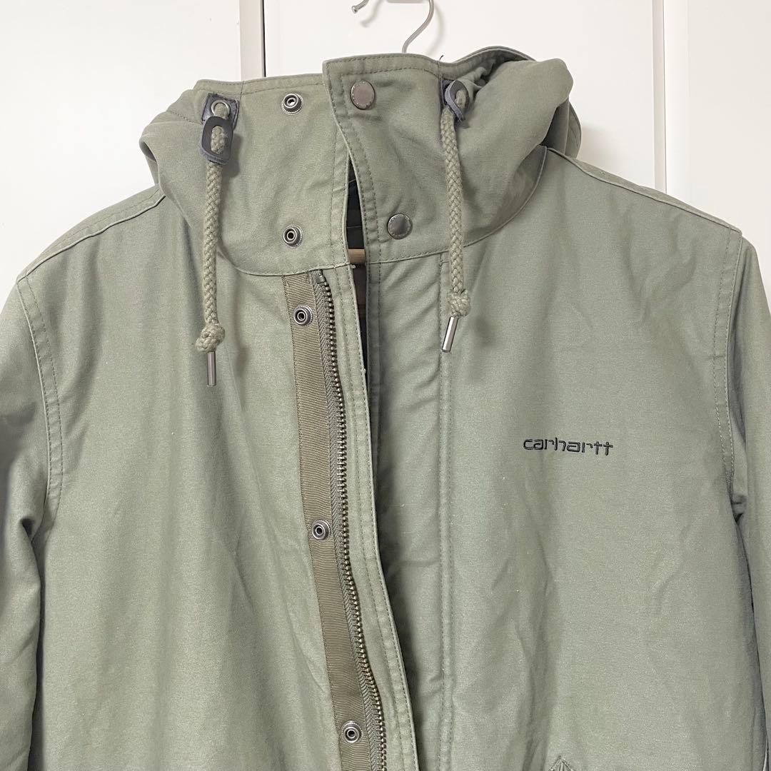 Carhartt Clash Parka ダック モッズコート カーキ S表記