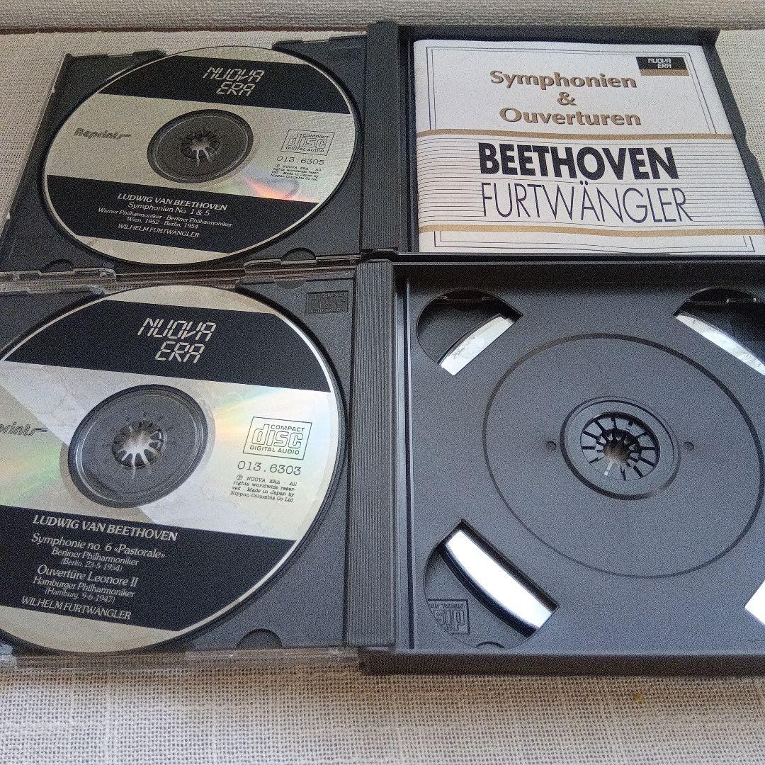 【廃盤】BEETHOVEN Symphonien & Ouvertüren CD