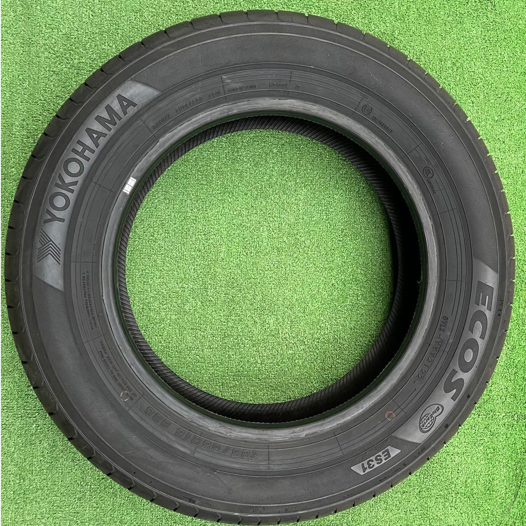 ヨコハマECOS ES31 185/65R15 2022年製中古4本タルト