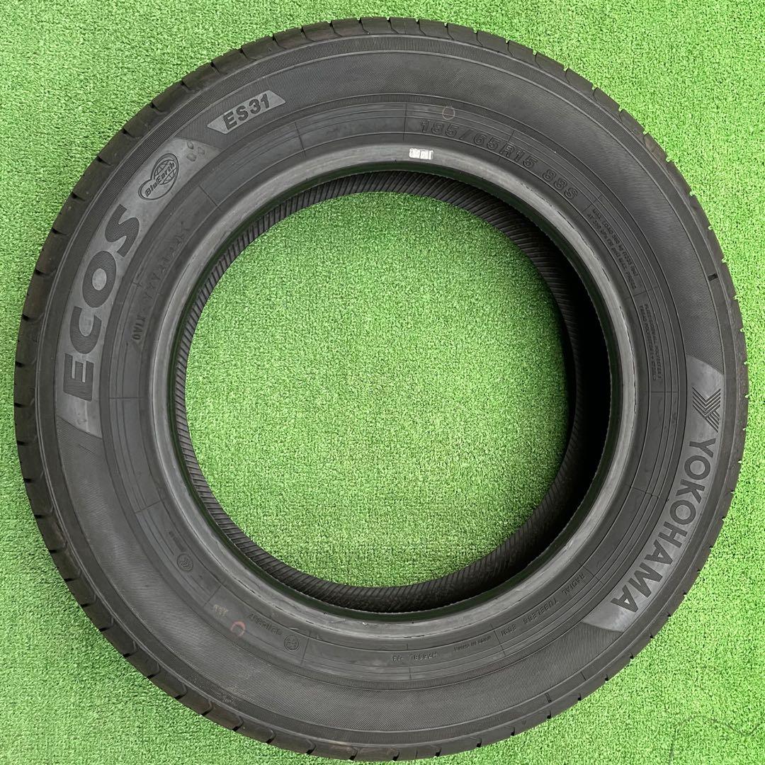 ヨコハマECOS ES31 185/65R15 2022年製中古4本タルト