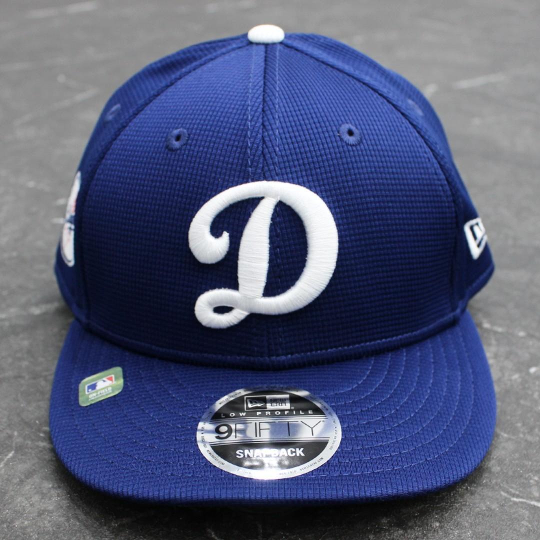 海外モデル Dロゴ 調整可能 深め NEW ERA LA ドジャース キャップ