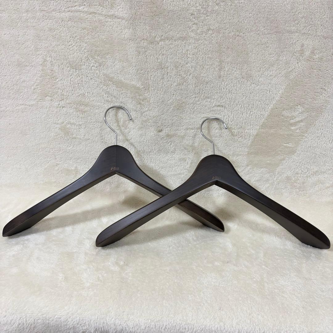 NAKATA HANGER SET-01N 8本セット 高級 木製 中田ハンガー