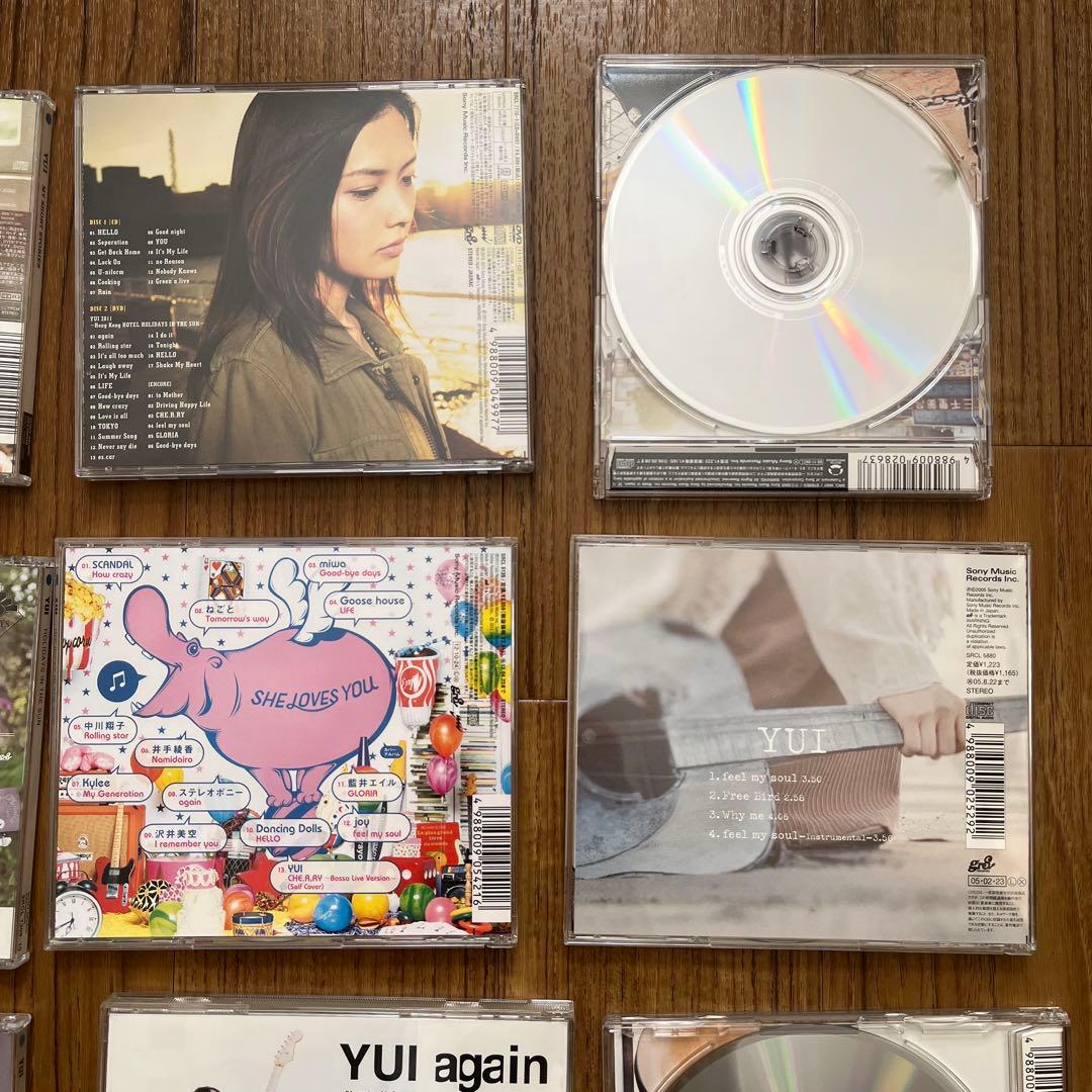 特典付き！YUI CD アルバム初回生産限定盤あり オリジナルステッカー等付き