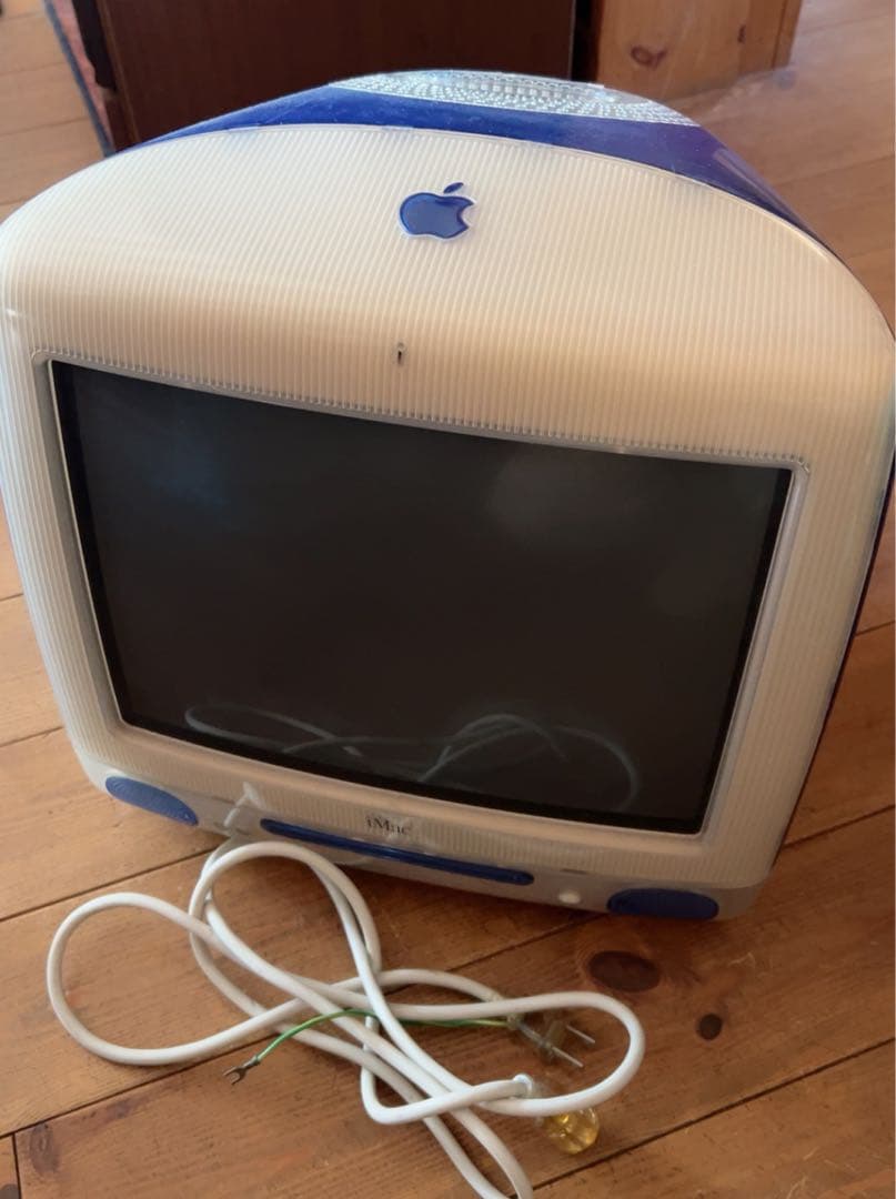 Apple iMac G3 ブルー　作動確認済