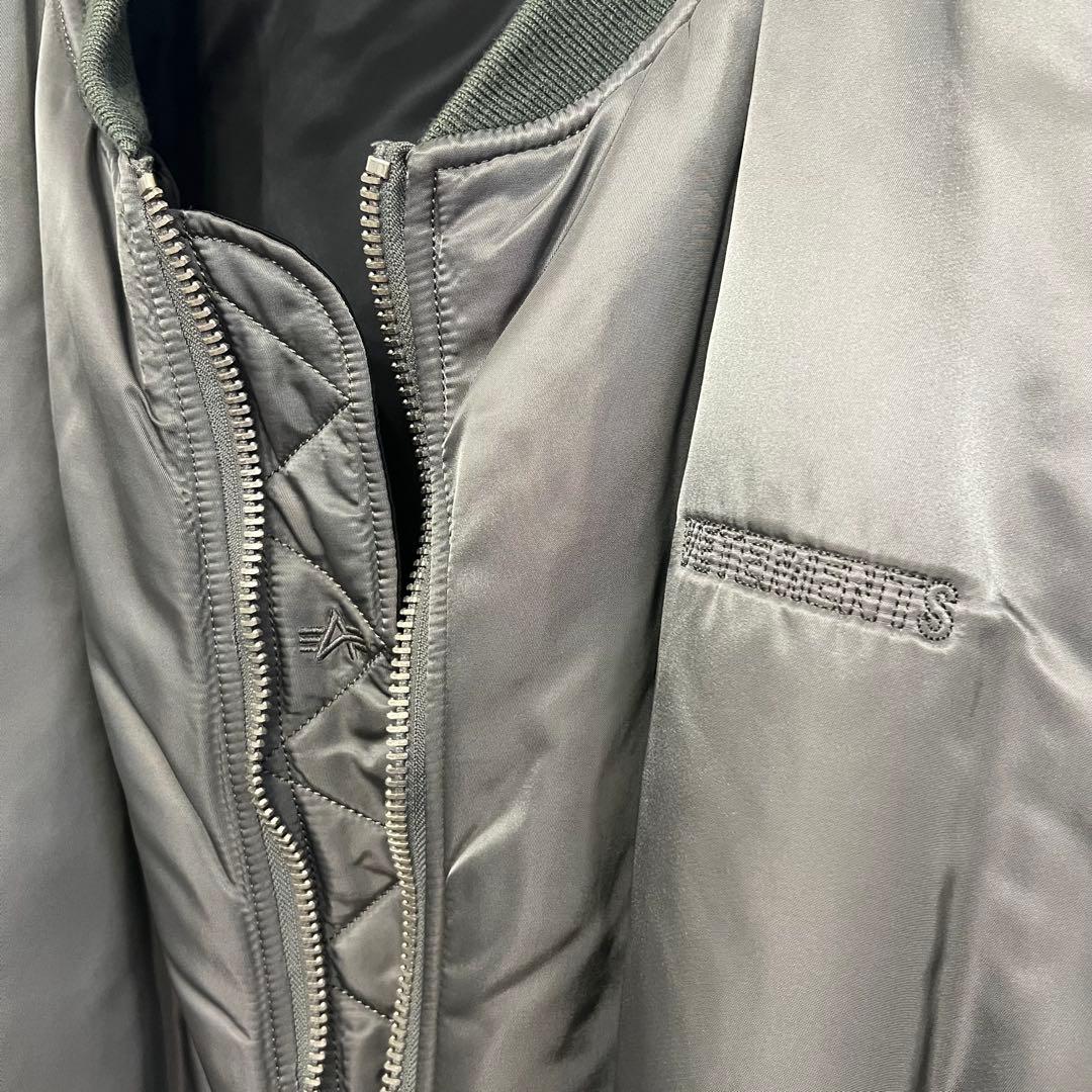VETEMENTS ヴェトモン リバーシブルエンジェルボンバー Lサイズ 美中古