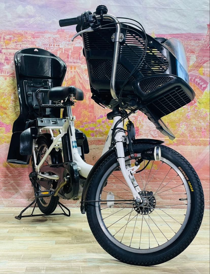 ZK3680 電動自転車 ヤマハ パスキス 子供乗せ 20インチ 送料無料